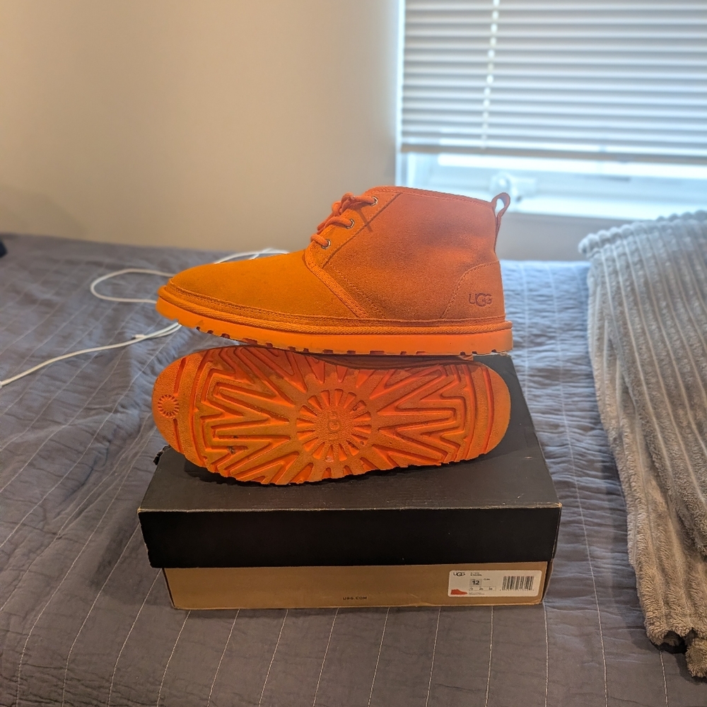 UGG Men's Vibrant Orange Boots